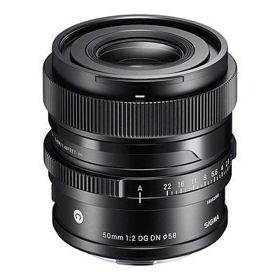 Sigma Contemporary 50mm F/2.0 DG DN Lens for Sony E-Mount - C50DGDNSE