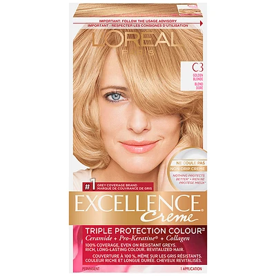 L'Oreal Excellence Creme - C3 Golden Blonde