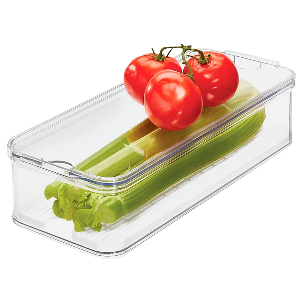 iDesign Crisp Produce Bin - Clear