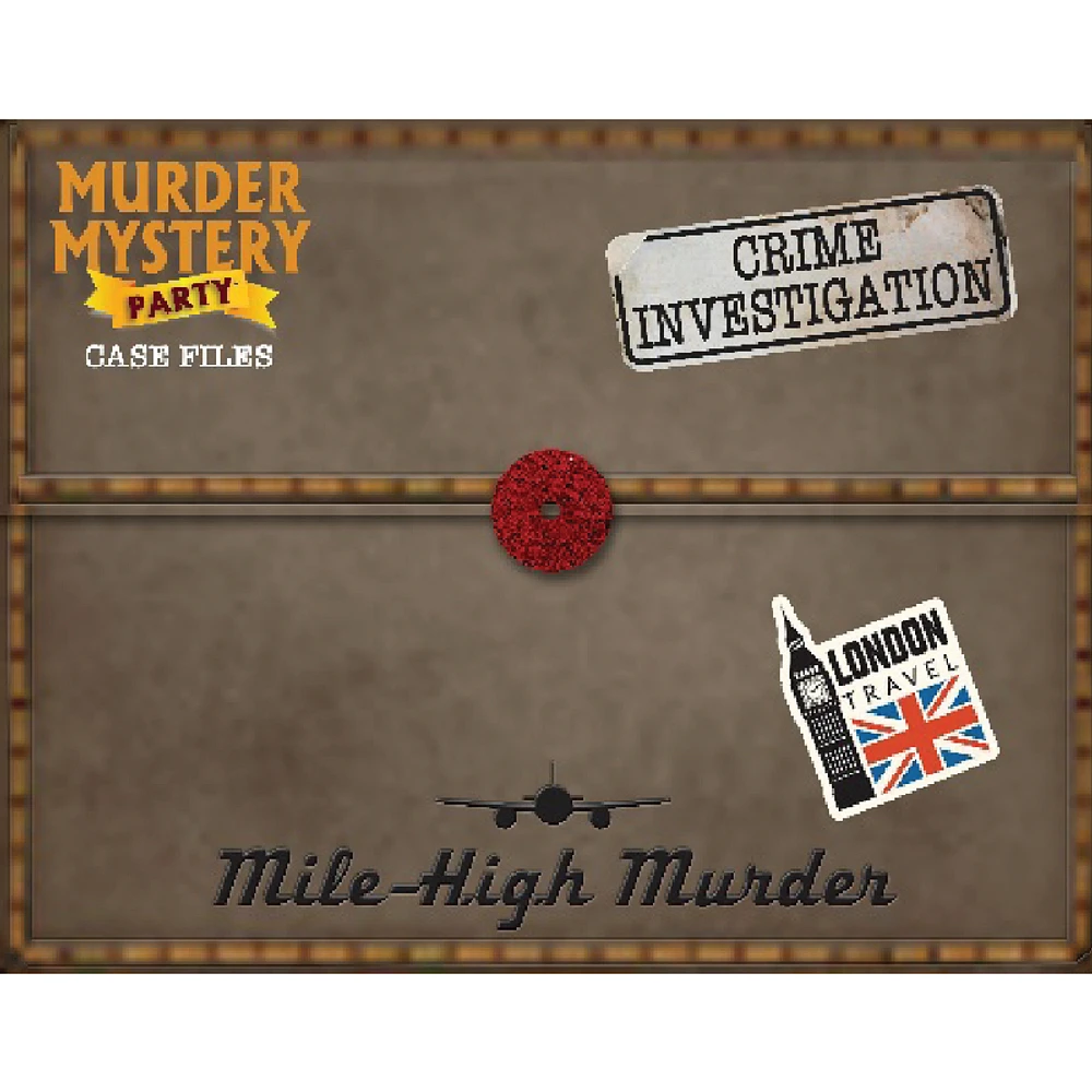 Murder Mystery Party Case Files: Mile-High Murder