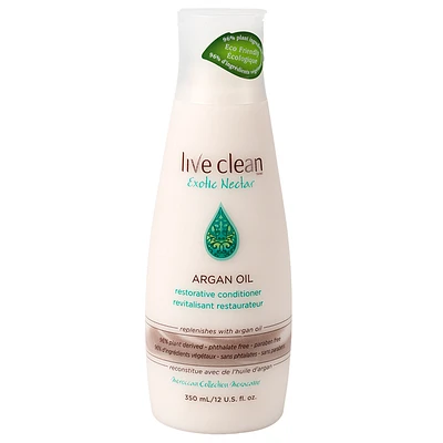 Live Clean Exotic Nectar Argan Oil Restorative Conditioner - 350ml