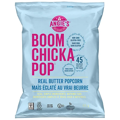 Angie's Boomchickapop Popcorn - Real Butter - 125g