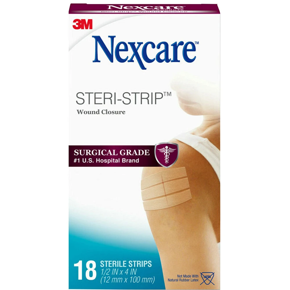 Nexcare Steri-Strip Wound Closure - 18s