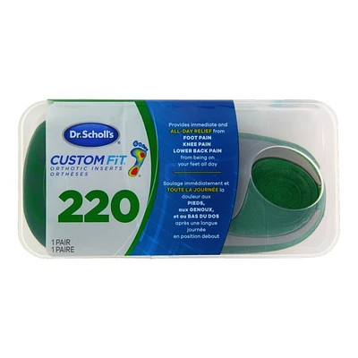Dr. Scholl's Custom Fit Orthotic Inserts - CF220