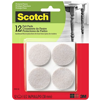 Scotch Felt Pads for Hardwood Floors