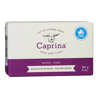 Caprina by Canus Fresh Goat's Milk Soap - Shea Butter - 141g