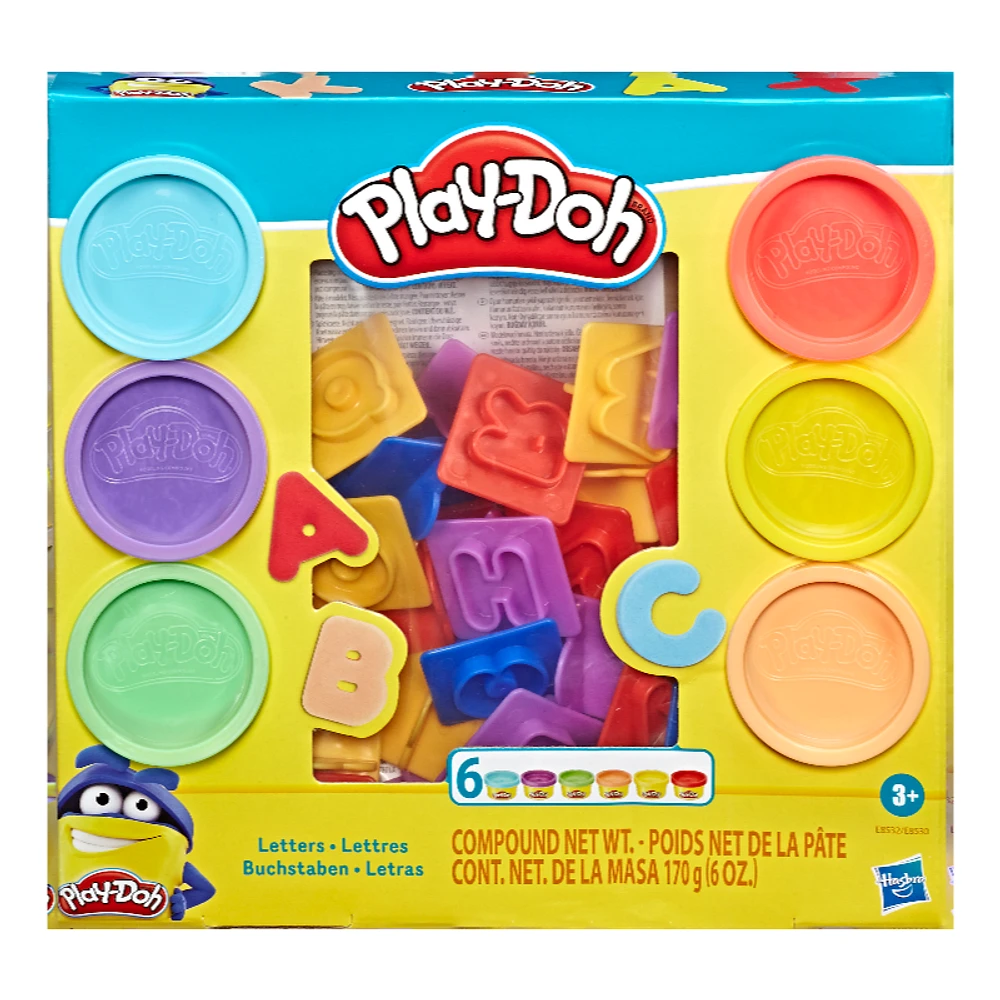 Play-Doh Alphabet Letters - Assorted