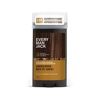 Every Man Jack Antiperspirant+Deodorant - Sandalwood - 73g