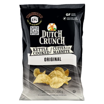 Dutch Crunch Kettle Cooked Potato Chips - Original - 200g