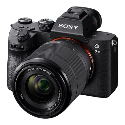 Sony Alpha A7 III ILCE-7M3K Digital Camera with FE 28-70mm F/3.5-5.6 OSS Lens - ILCE7M3K/B