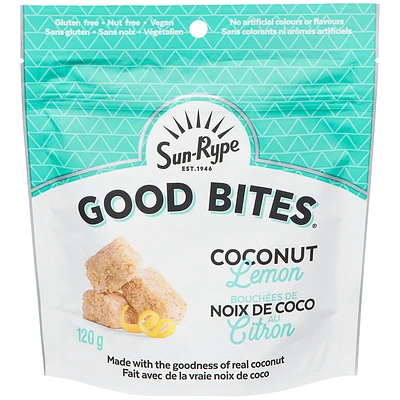Sun-Rype Good Bites - Coconut Lemon - 120g