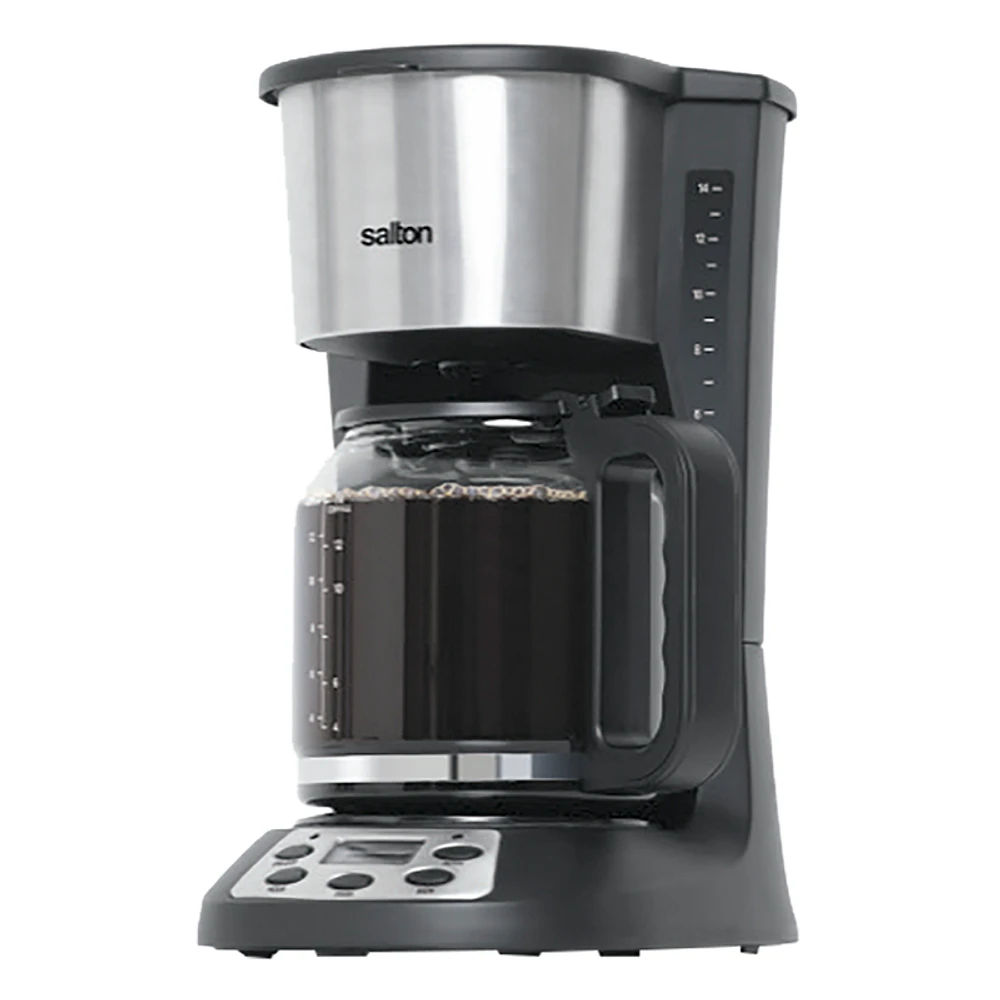 Salton Jumbo Java Coffee Maker - Black - 14 cup - FC1667