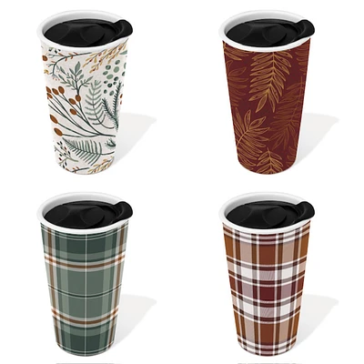 Safdie & Co. Double Wall Travel Mug - Assorted - 325ml