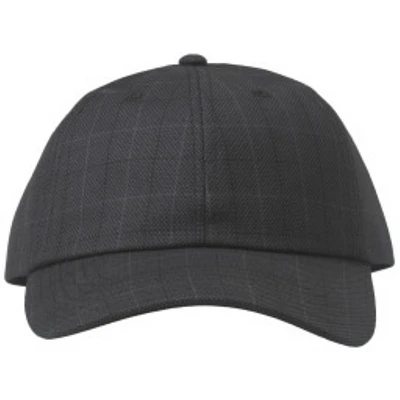 Kennth Cole Reaction Plaid Baseball Beanie - Black - One Size