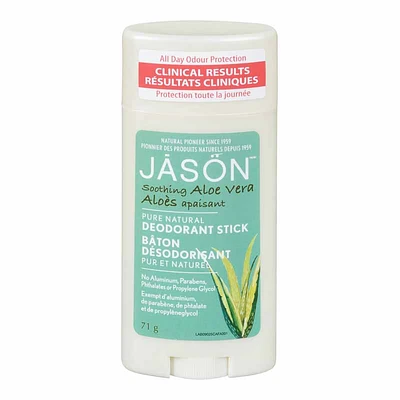 Jason Deodorant Stick - Aloe Vera  - 71g