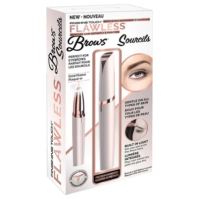 Finishing Touch Flawless Brow Hair Remover - White