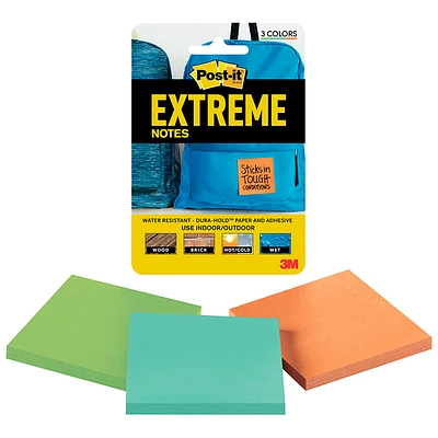 Post-it Extreme Notes - 3's