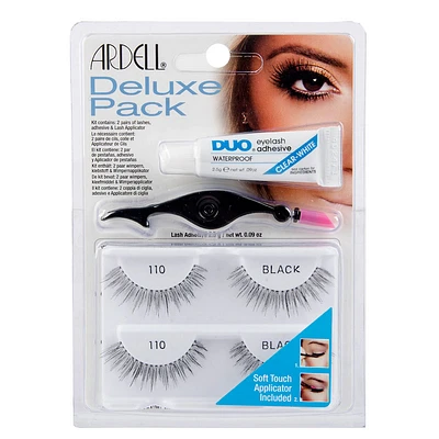 Ardell Lashes Deluxe Pack - Black - 110