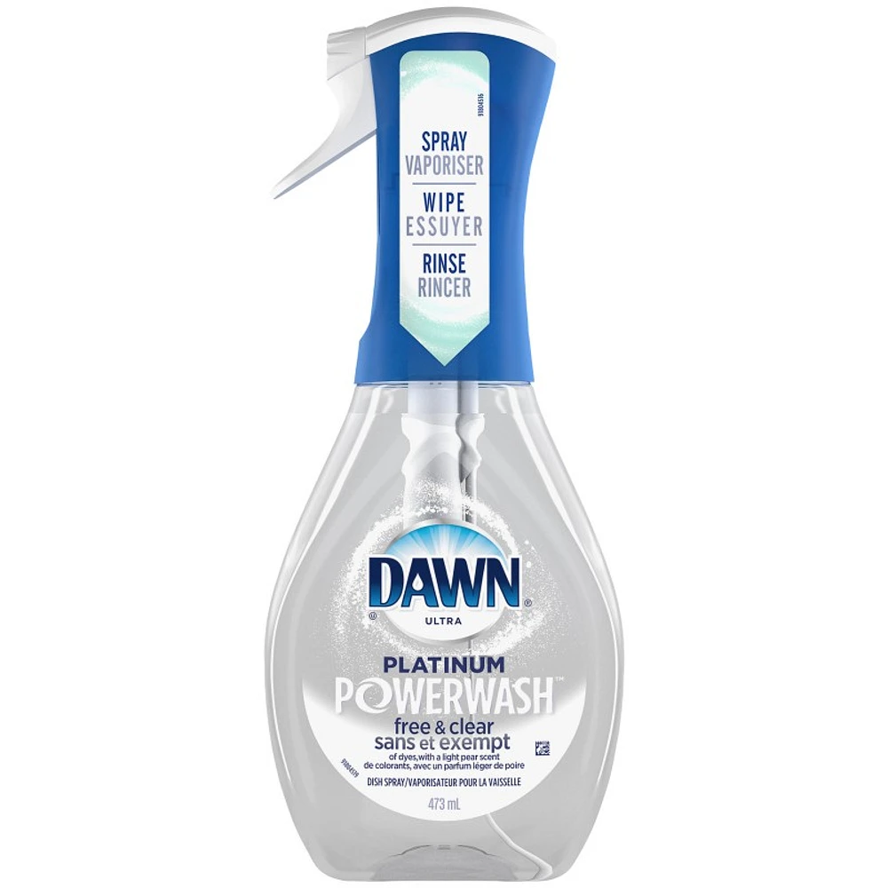 Dawn Powerwash Free and Clear Spray Starter Kit - 473ml