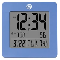 Marathon Digital Desk Clock - French Blue - CL030050FB