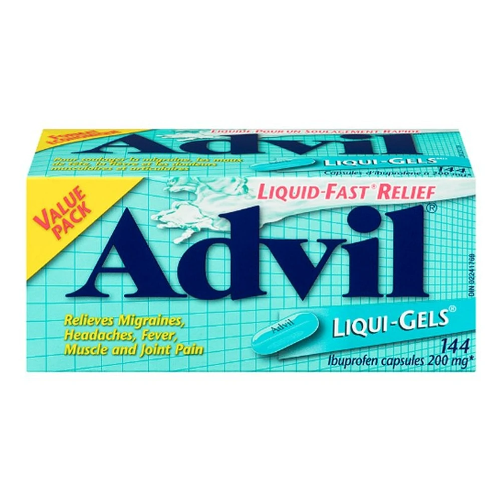 Advil Liqui-Gels Capsules - 144's