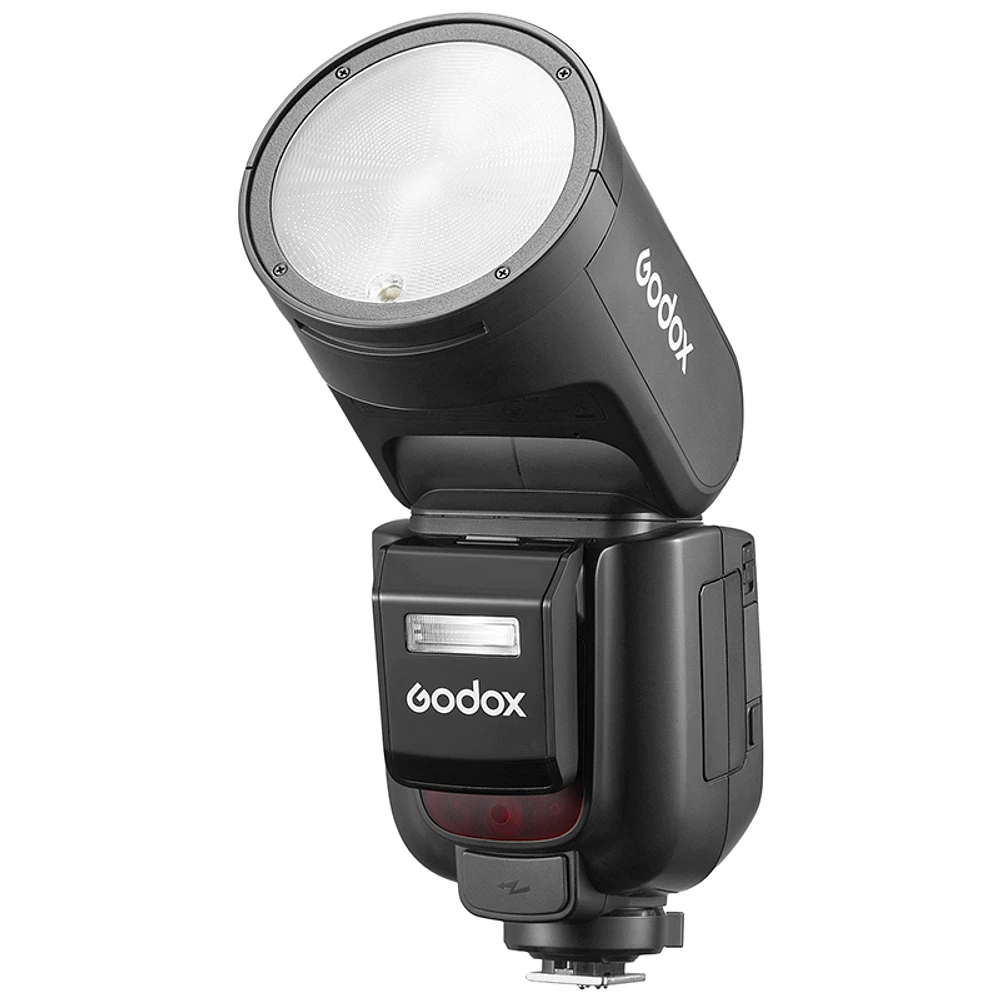 Godox Hot-Shoe Clip-On Flash for Canon EOS Cameras - GO-V1PRO-C