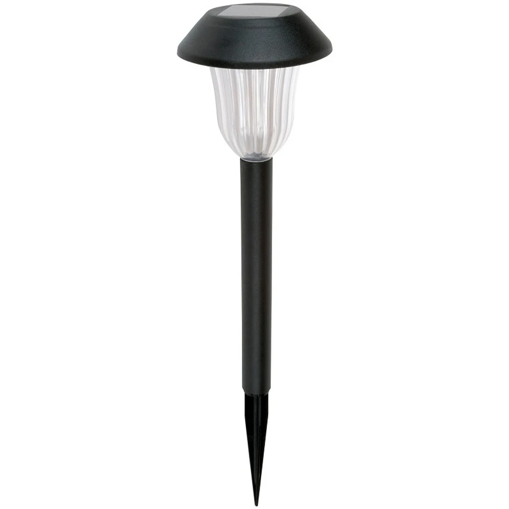 Solar Black Plastic Stake Light