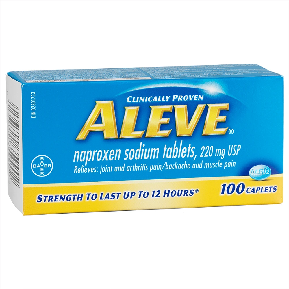 Aleve 220mg Tablets - 100s