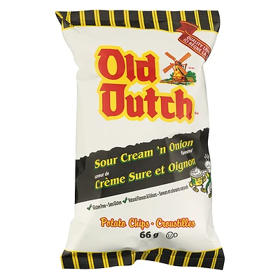 Old Dutch Sour Cream & Onion Chips - 66g