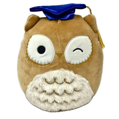 Squishmallows Plush Toy with Graduation Cap - Arella Owl - 8 Inch