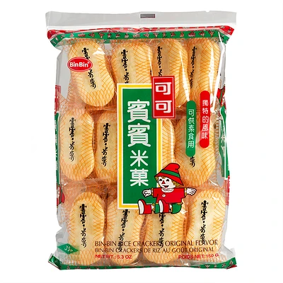 Bin Bin Rice Crackers - Original - 150g