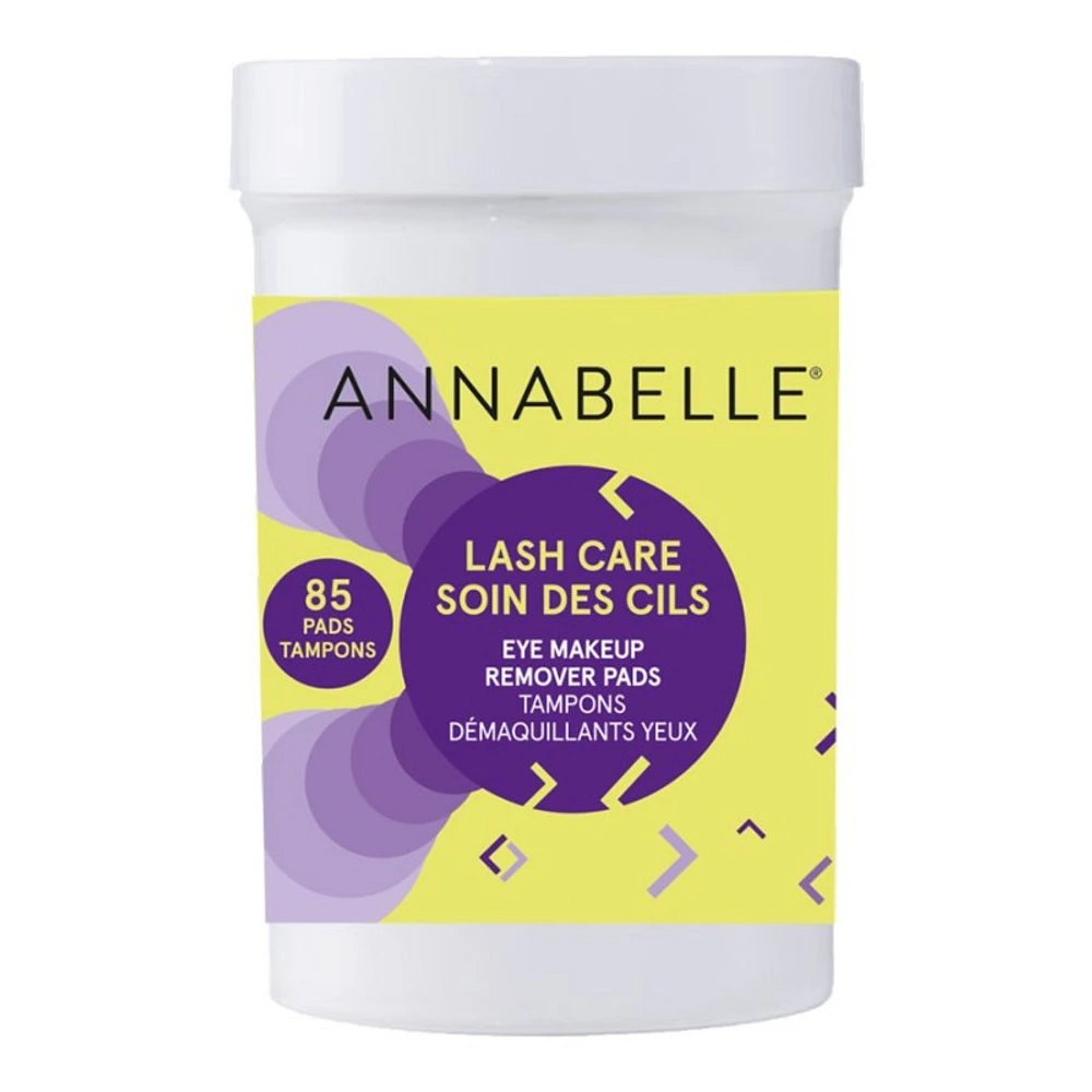 ANNABELLE Lash Care Eye Make-Up Remover Pads - 85's