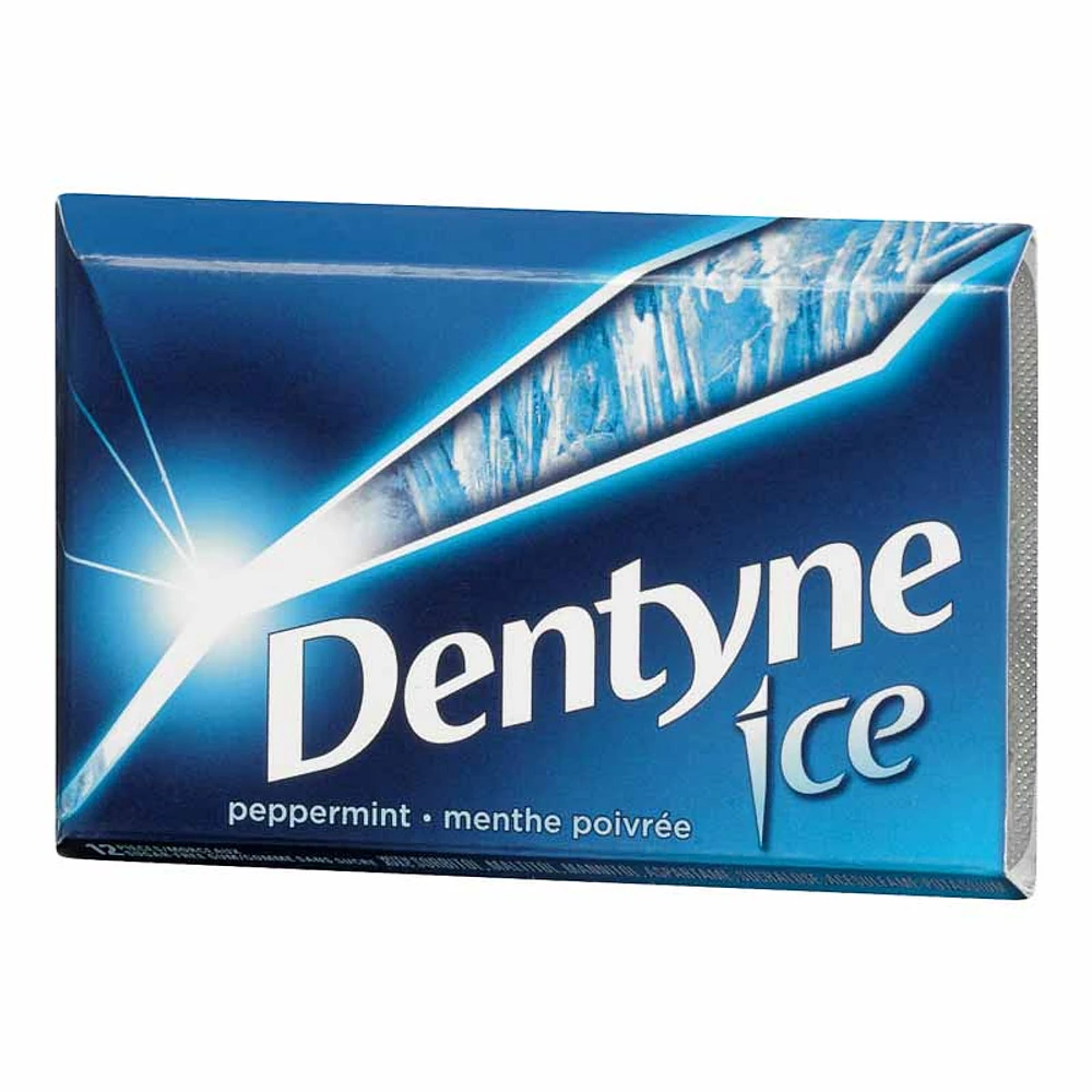 Dentyne Ice Gum - Peppermint - 12 pieces