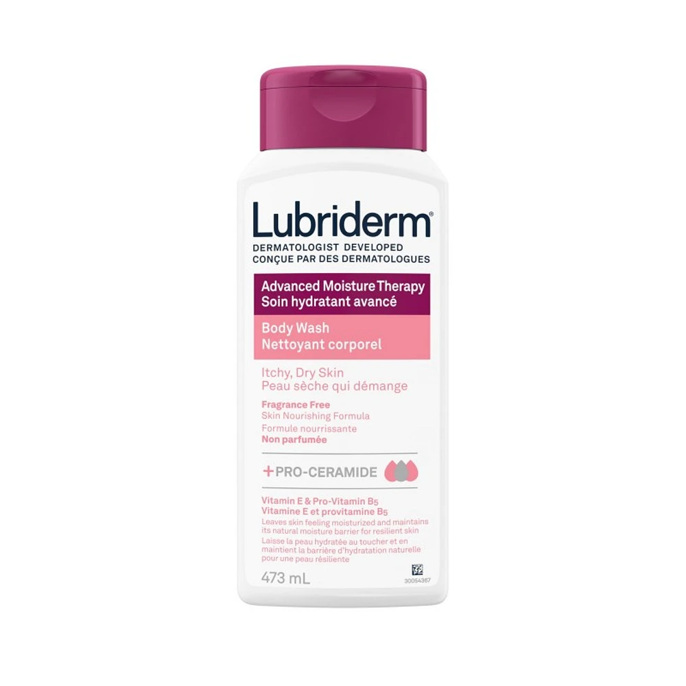 Lubriderm Advanced Moisture Therapy Body Wash - 473ml