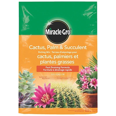 Miracle-Gro Cactus, Palm and Succulent Potting Mix - 8.8L