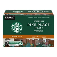 Starbucks K-Cup Coffee - Pike Place - 10s