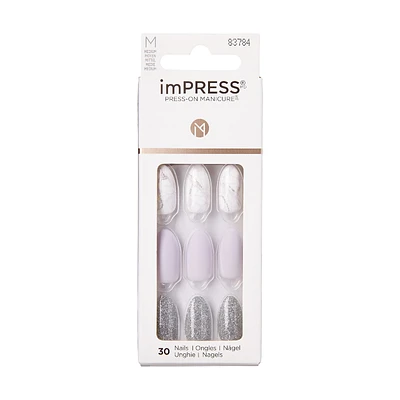 ImPRESS Press-on Manicure False Nails Kit - Medium - Almond - Climb Up - 30's