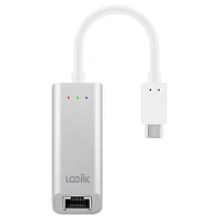 Logiix USB-C to Gigabit Ethernet Adapter - Aluminum - LGX-12918