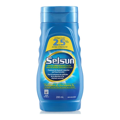 Selsun Blue Extra Strength 2.5% Treatment - 200ml