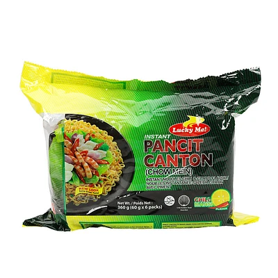 Lucky Me Instant Chow Mein Noodles - 6x60g