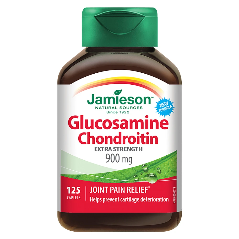 Jamieson Glucosamine Chondroitin Extra Strength 900mg - 125's