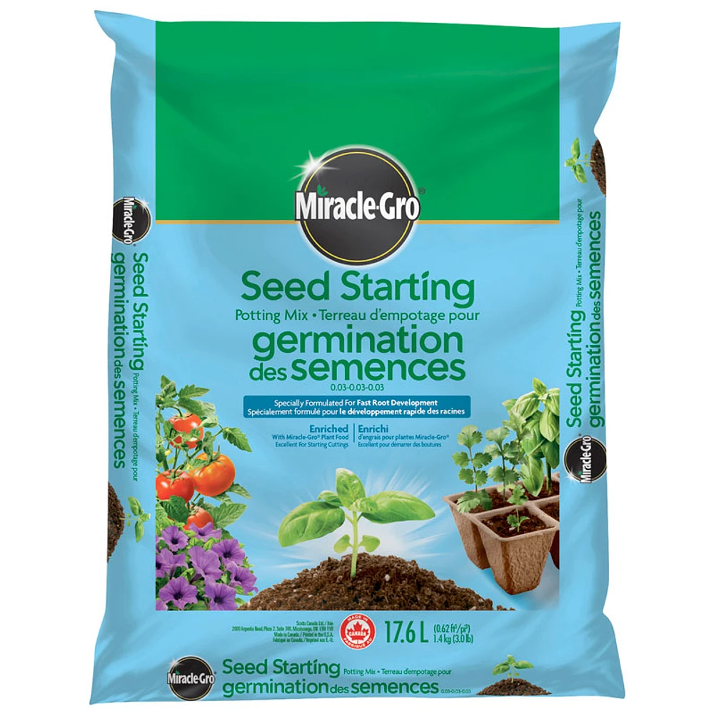 Miracle Gro Seed Potting Mix - 17.6L