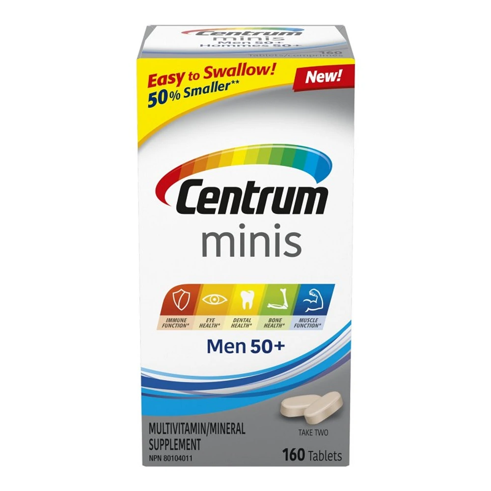 Centrum Minis Men 50+ - 160s