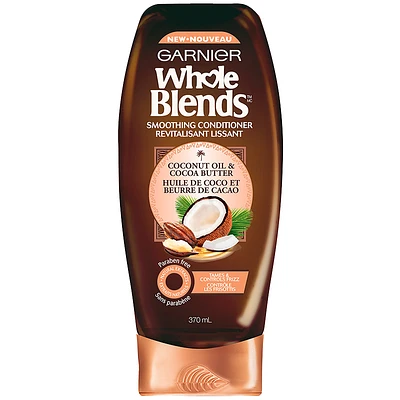 Garnier Whole Blends Smoothing Conditioner - Coconut Oil & Cocoa Butter - 370ml