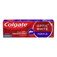 Colgate Optic White Purple Toothpaste - Fresh Mint - 90ml