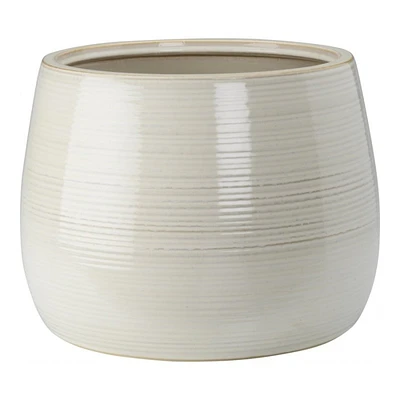 Collection by London Drugs Plant Pot - White - 35 x 27 cm