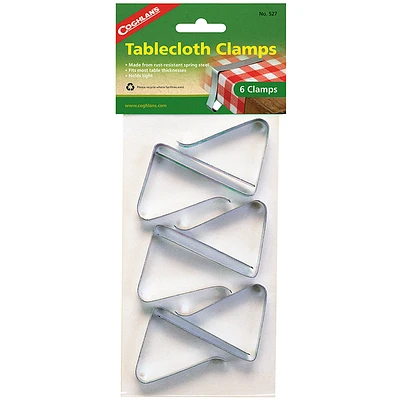 Coghlan's Tablecloth Clamps - 6's
