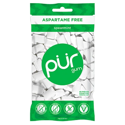 Pur Gum - Spearmint - 55 piece