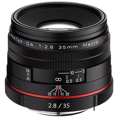 Pentax HD DA 35mm f2.8 Limited Lens- 21450 - Black
