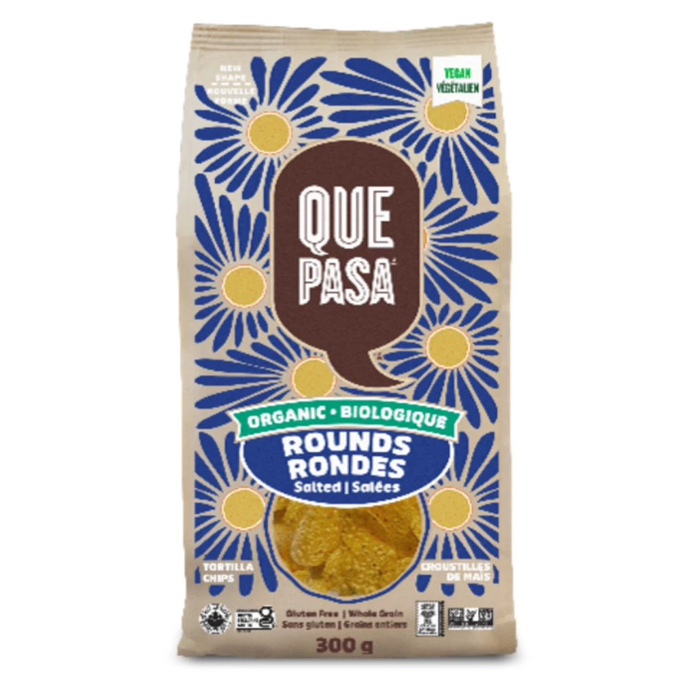 Que Pasa Salted Round Chips - 300g